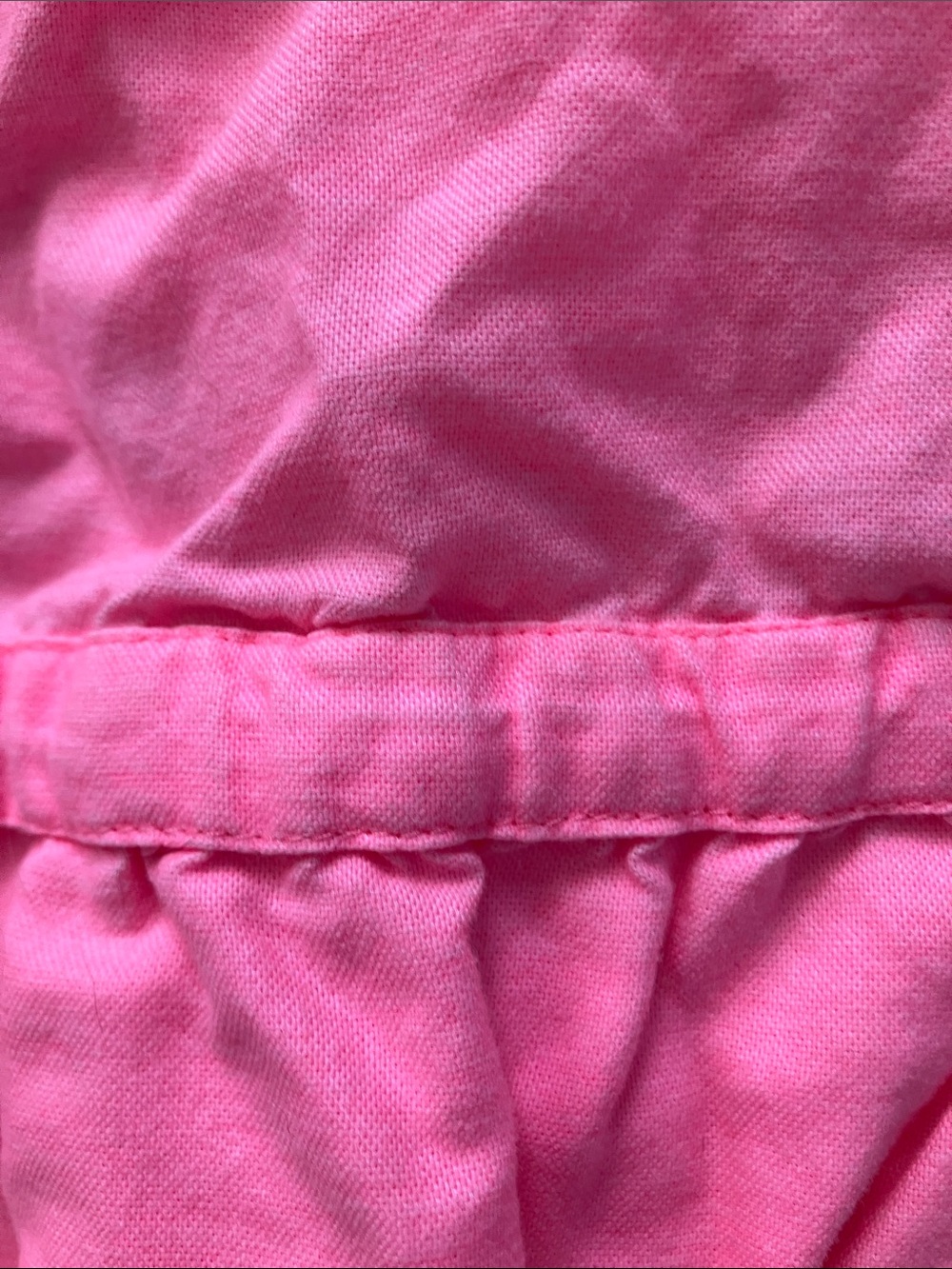 GAP - Women’s Roll Sleeve Mini Dress in Neon Flamingo Pink - Small - Picture 9 of 11